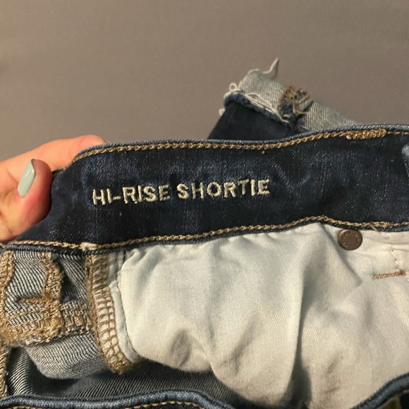 American Eagle High Rise Shortie Shorts - Picture 4 of 4